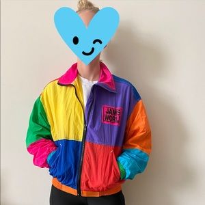 Vintage Jams World 80s/90s Windbreaker Jacket